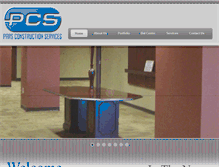 Tablet Screenshot of pars-construction.com
